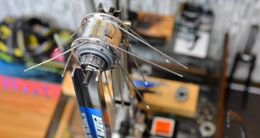 パーツ ブロンプトンSturmey Archer 内装5段仕様 ホイールセット