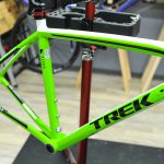 TREK（トレック）マドン2.3 高性能アルミフレームのオーバーホール、ガラスコーティング